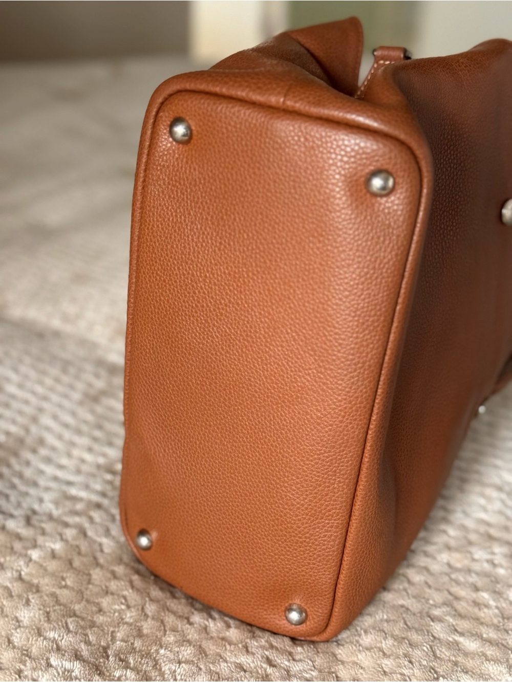 Longchamp Le Foulonné Cognac Leather Tote + Strap 🤎 - Picture 5 of 8